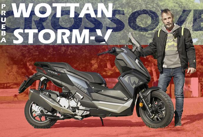 [STORM-V - MotoFichas] Scooter de 125 cc da Wottan com tecnologia e equipamento de destaque a um preço competitivo.