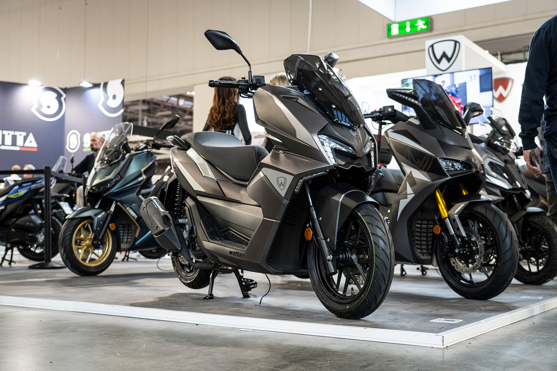 [EICMA 2023 - WOTTAN MOTOR] Esposizione di STORM-X+ all'EICMA 2023.