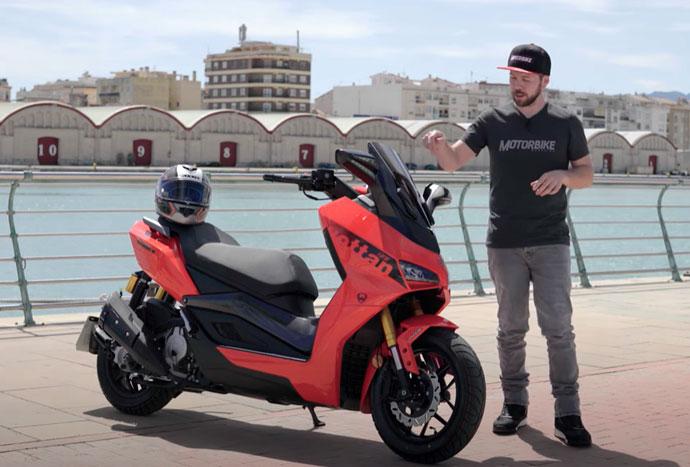 [STORM-R - Motorbike] Scooter 125 de Wottan Motor con tecnología, equipamiento y prestaciones avanzadas.