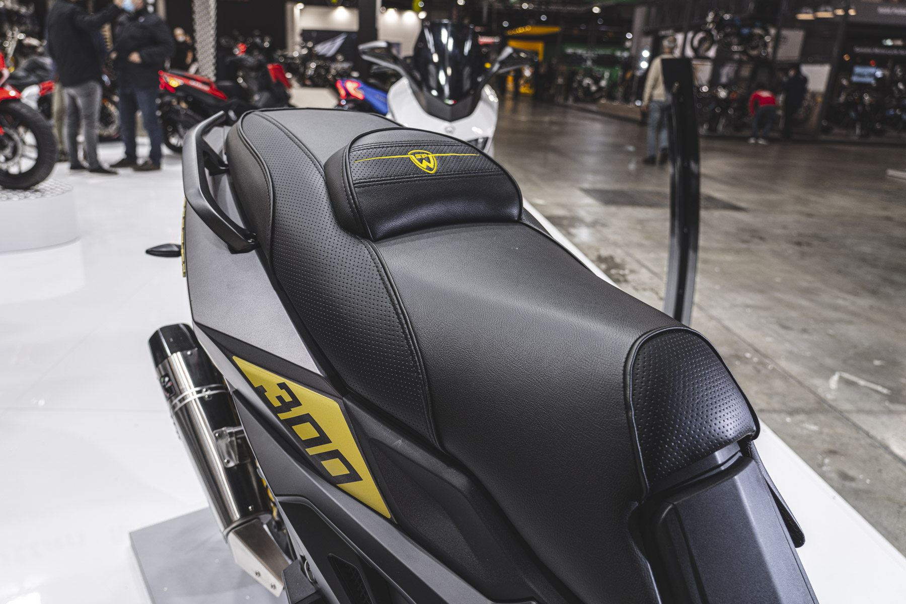 [EICMA 2021 - WOTTAN MOTOR] Asiento performance del STORM-SP