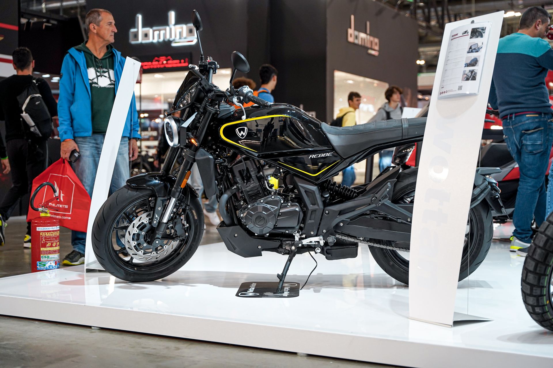 [EICMA 2022 - WOTTAN MOTOR] Presentazione del nuovo modello REBBE